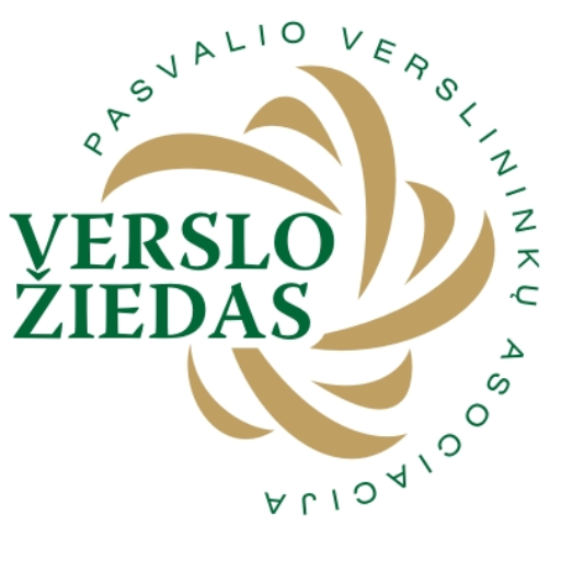Pasvalio verslininkų asociacijos „Verslo žiedas“ logotipas